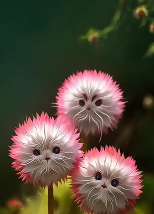 2025 New🔥Red Cat face flower Seeds