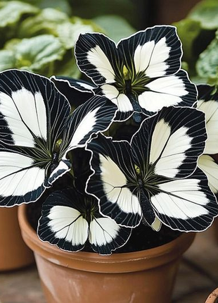 Black and White Butterfly Begonia🦋